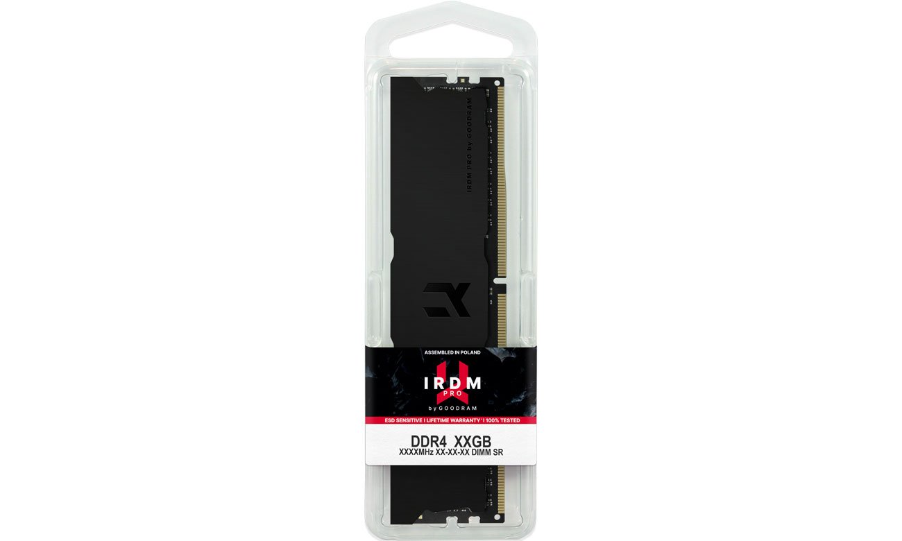 GOODRAM 32GB (2x16GB) 3600MHz CL18 IRDM PRO Deep Black - Pamięci RAM ...